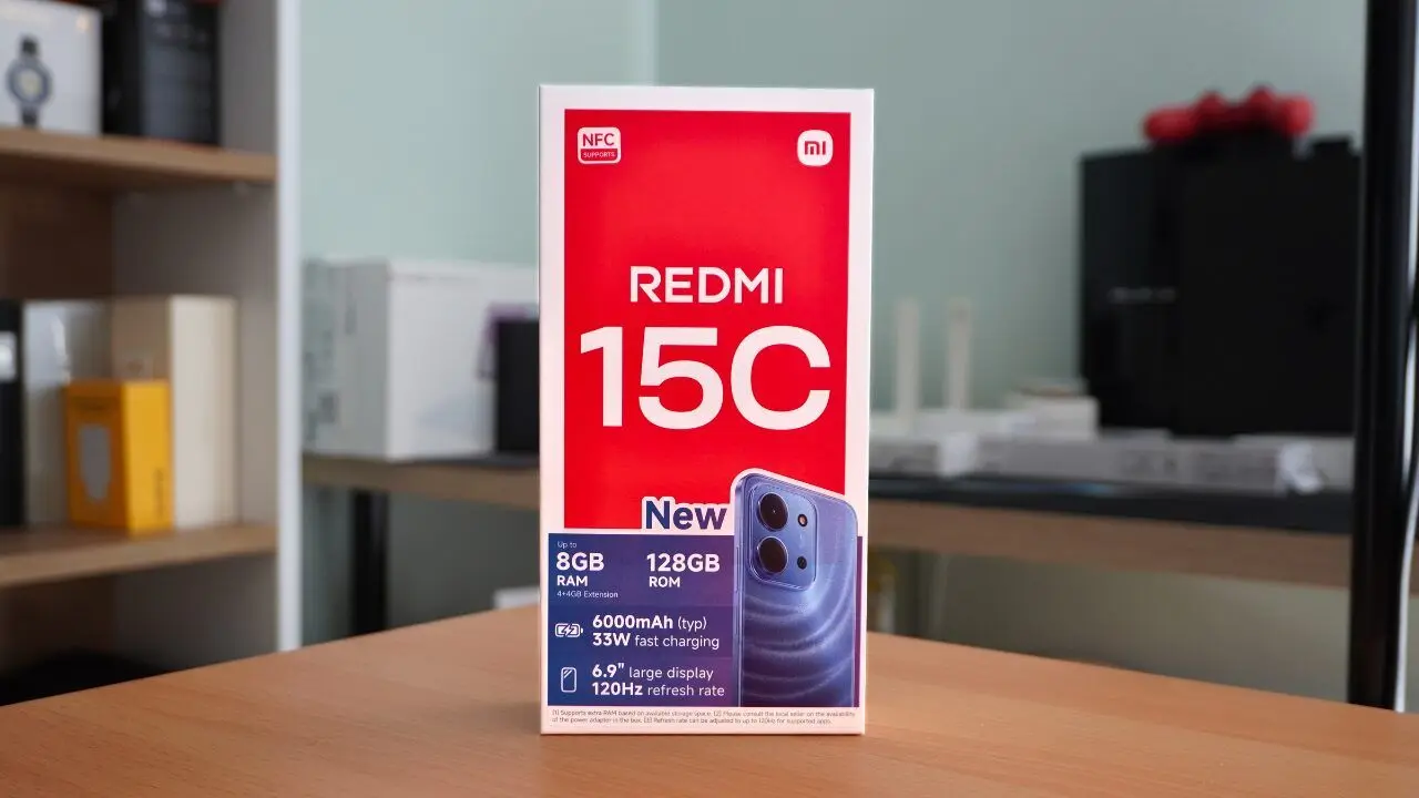 Redmi 15C folder