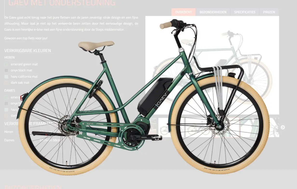 fiets tegoed